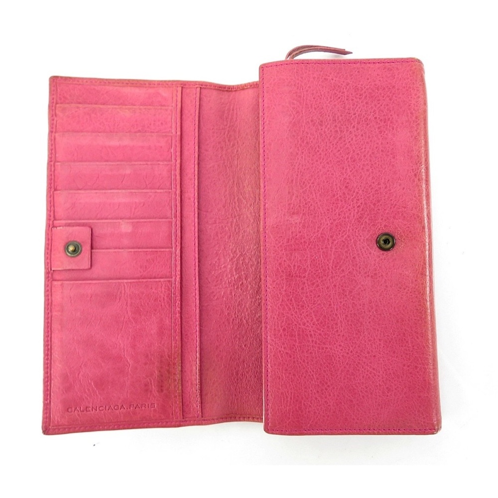Balenciaga Vibrant Pink Women's Wallet - Picture 6 of 14